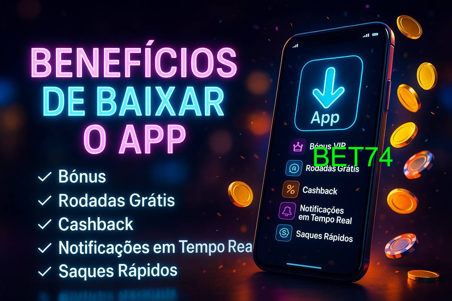 Benefícios do App