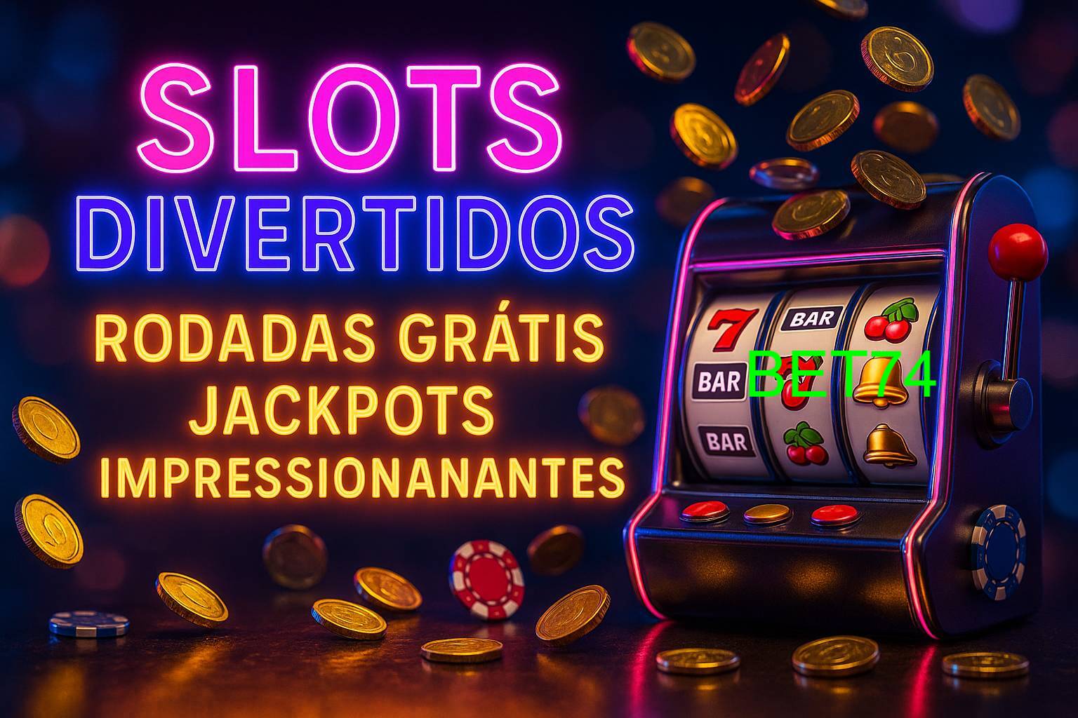 Diversos jogos de caça-níqueis